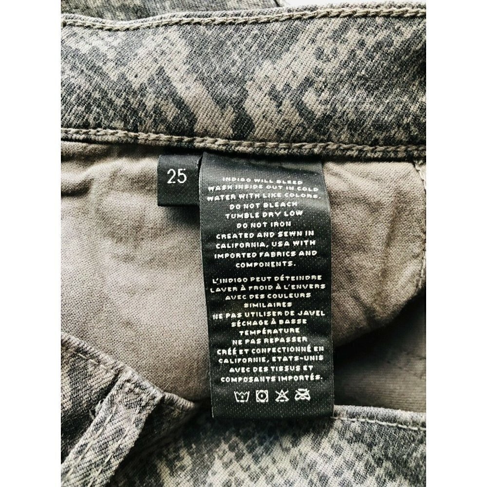 J Brand 835 Mid Rise Crop Skinny Jeans in Tuscan Storm JB001891 Jeans Size 25 - Picture 8 of 10